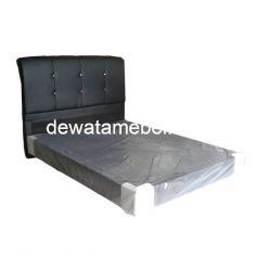 Bed Frame Size 160 - DIVAN NA 009 / Black / White